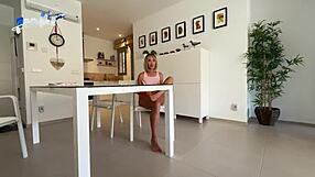 She Orgasms From Blowjob With Anal Plug, But That's Not All