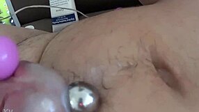 Want to see sounding on penis leading to cum?