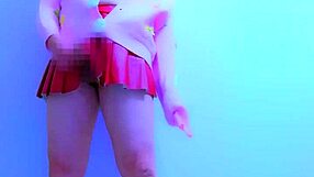 Why is the fat secretary crossdressing in tight leather fishnets?