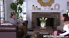 Sovereign Syre Redhead Cougar Fucks Dopey Husband's Cock After Work