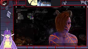 lets play the succubus game part 5 with big tits and rough action