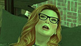 Wet pussy fingering and orgasm in home alone solo