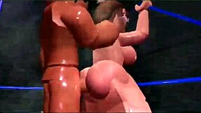 Man Deliciously Eating Woman in the Shower During Bathing