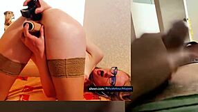 Curvy Bodybuilder Milf Destroys Her Pussy Alone