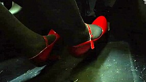 pedal pumping in heels on the way to office 😎