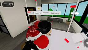 christmas fun with two moms in brookhaven roblox adventure