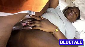 Best Friends Engage in Foreplay and Blowjobs in Bedroom