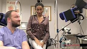 Miss mars undergoes intense gyno exam with electrical e-stim, masturbation, and orgasms by doctor tampas and nurse kristen martinez at the hospital