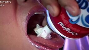 Blonde babe gets pussy whipped with dirty talk in amateur couple scene