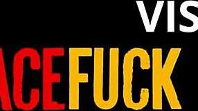 Messy sloppy facial after hard deep throat fuck for mila garcia 😈