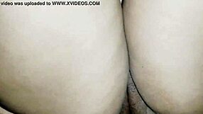 Wife Squeezes Husband's Cock with Ass for Three Cumshots