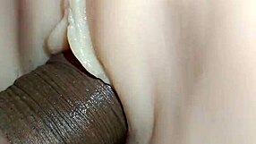 Candy's Debut in Missionary Position with Close-Up Fucking on Desk, Quickie Toys, Creampie, and Masturbation