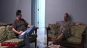 Horny Redhead Cougar Rachel Steele Shares Big Tits In Intense Doggystyle Group