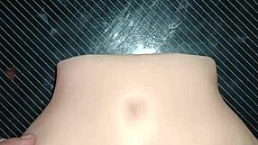 Candy's Debut in Missionary Position with Close-Up Fucking on Desk, Quickie Toys, Creampie, and Masturbation