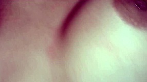 Latina teen mommy fucks tight pussy with dildo early morning!