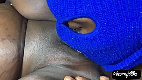 Horny African Slut Licks and Blows Big Black Dick in Wet Missionary