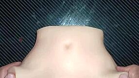 Candy's Debut in Missionary Position with Close-Up Fucking on Desk, Quickie Toys, Creampie, and Masturbation