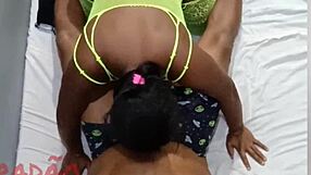 Licking and fucking the greedy latina pussy during carnival 2025