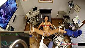Miss mars undergoes intense gyno exam with electrical e-stim, masturbation, and orgasms by doctor tampas and nurse kristen martinez at the hospital