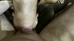 Fan POV Dominates Monika Fox in BDSM Hard Anal Brutal Facefuck Pissing and Cum in Mouth