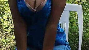 She sucks my cock in the mountains