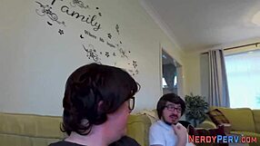 want to see this busty babe suck my cock?