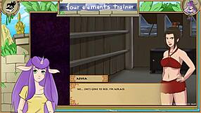 avatar trainer says, 'time for some anal action'