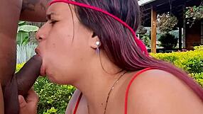 stepsister gets horny wants to fuck in bedroom