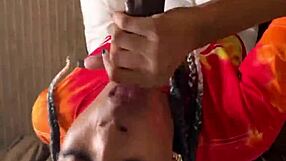 Deep Throat Sucking BBC Monster Cock