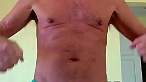 The Soft Cotton Shorts Felt So Good On Pervy Papifacheros Fat Daddie Boner That He Just Had To Let It Fly Batespread