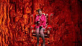 granny peggy sue enjoys a fun exchange with her partner