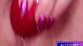 Revealme Horny Milf Masturbates Wet Hairy Pussy With Vibrator To Cum