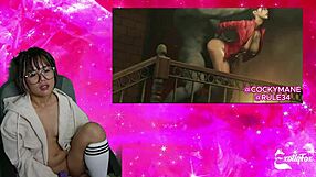 Exotiqfox's POV Solo Teasing Ignites Intense Gooner Girl Desires.