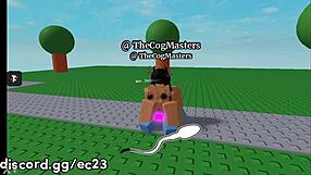 Roblox Girl Riding Cock Hard In Anal Sex