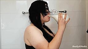 curvy teen slut kathy milk gags on deepthroat vomit mess 😜