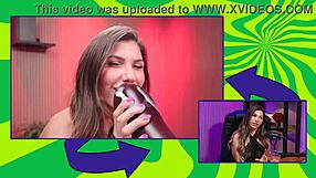 busty hottie craves anal toys