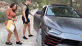 I met a latina milf on ibiza beach and we drove in my lambo.