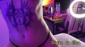 Dracarys Sg Engasgando E Gozando De Quatro Completo No Sheer E No Red