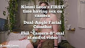 I Get Fucked on Camera Then Take Hot Cum Facial from Kade's Big Dick