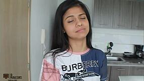 Morning sex with stepsister turned into creampie fun