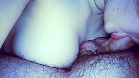 Girlfriend enjoys a sweet desert in bed with her teen friend