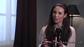 I tied up this brunette and flogged her before anal banging