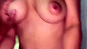 Big boobs wife riding dick hard!