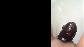 my latina milf pussy plays with a nice dildo