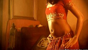 Indian Brunette's Teasing Touch Undresses You Sensually