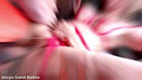 Barbie on the road 6on1 vivian lola bwc atm balls deep dap no pussy rough sex big gapes swallow