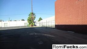 Romi Rain & Dani Lesbian Black-Light Fun