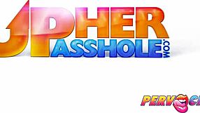 Pervcity Kelly Young blonde anal with gagging and gaping