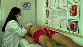 Nurse Gets Excited By Patient's Big Cock Erection