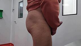 Back At The Hospital! Waiting For The Sexy Nurse, I Lower My Pants And Masturbate!